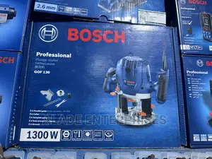 Bosch GOF 130 Corded Electric Router, 1,300W, 8 Mm Bit