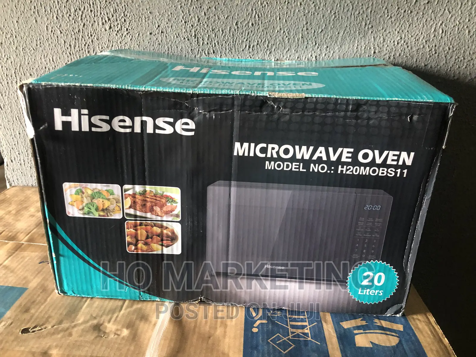 Hisense 20l Microwave Oven Black -700w
