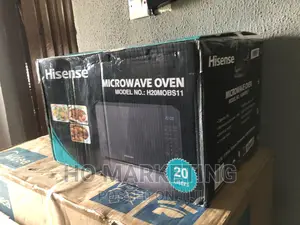 Black Manual 20l Hisense Microwave