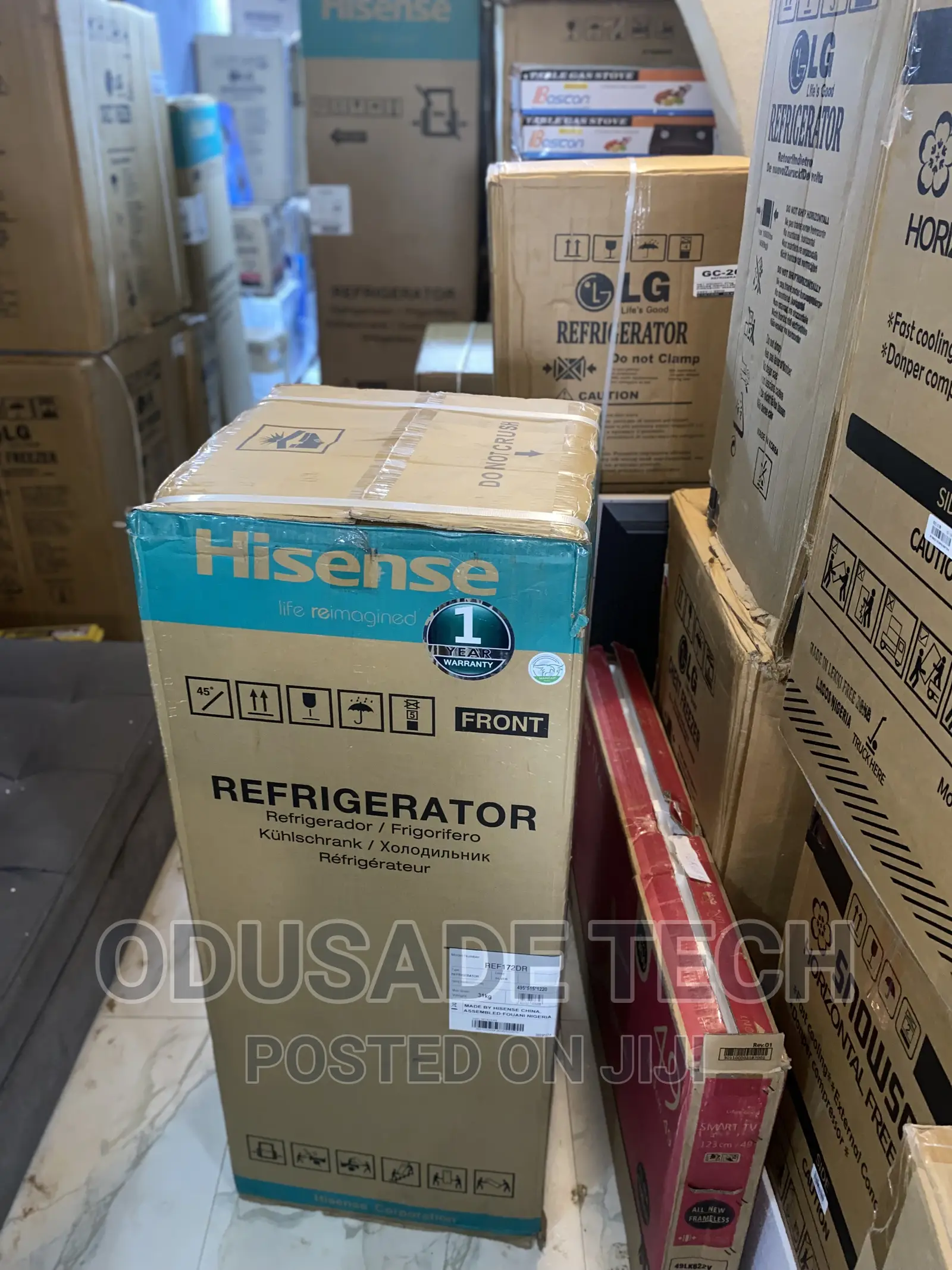 Low Noise Hisense Ref 172dr Top Freezer Refrigerator