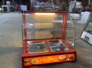2 Plates Snacks Display Warmer
