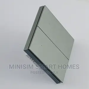 2 Gang Smart Button Switch - 1 Way