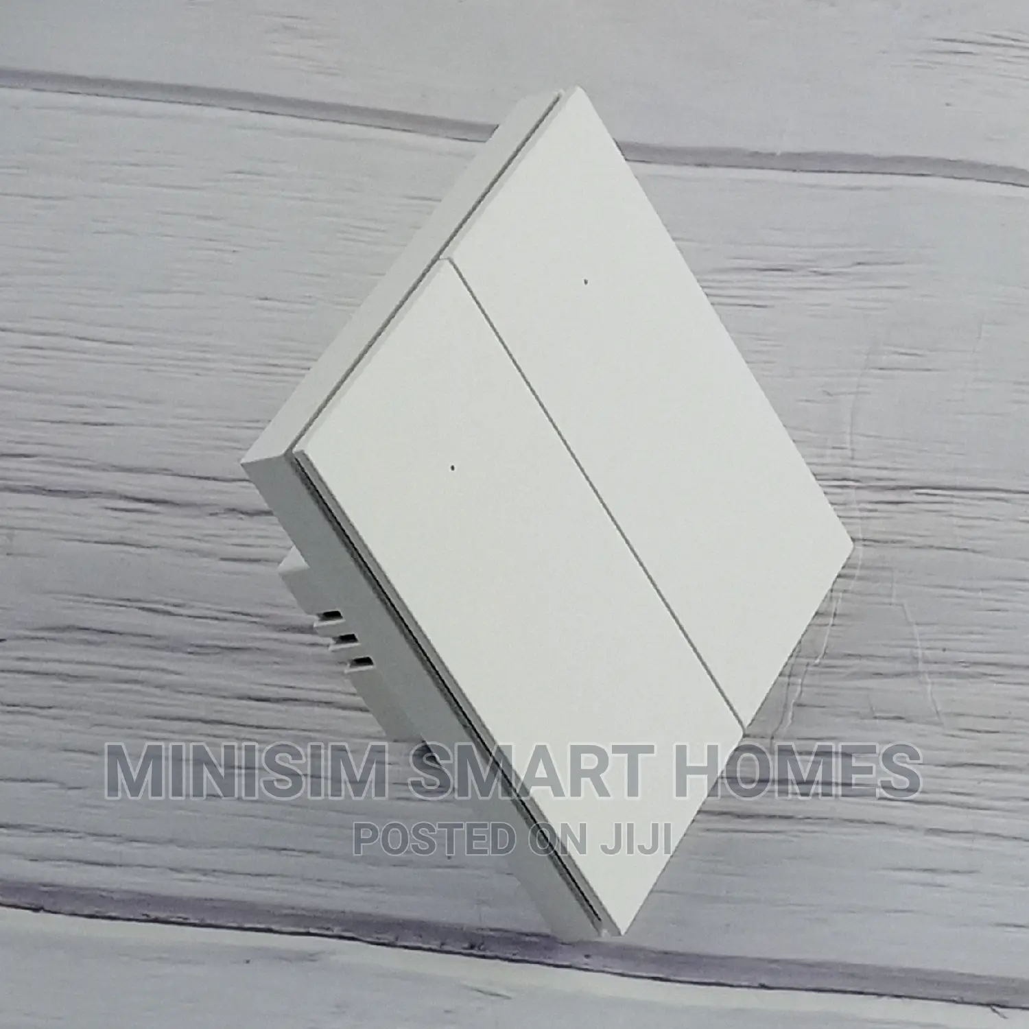2 Gang Smart Button Switch - 1 Way