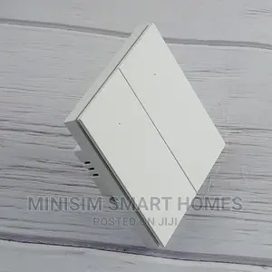 2 Gang Smart Button Switch - 1 Way