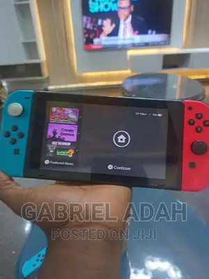 Hacked Nintendo Switch Console