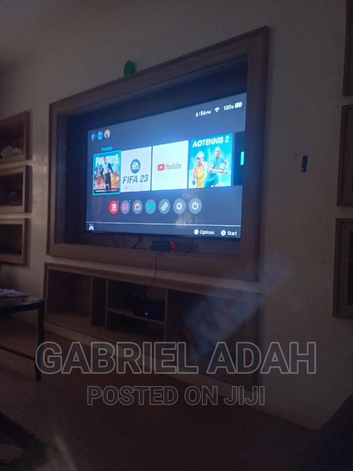 Hacked Nintendo Switch Console