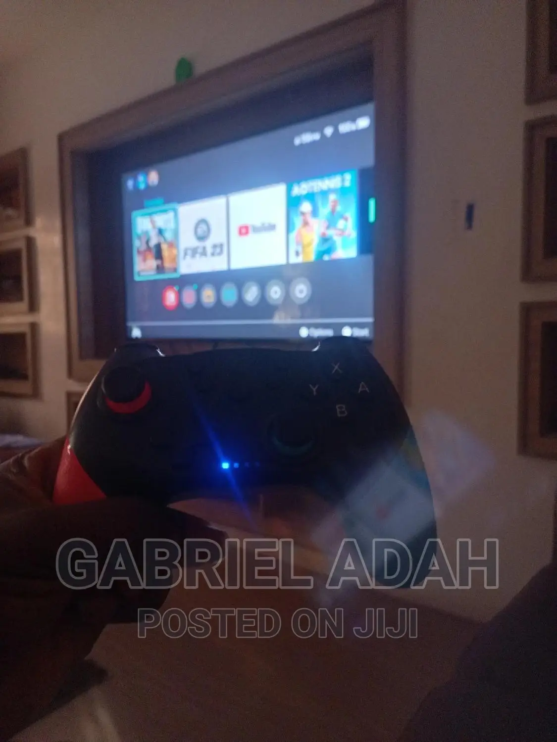 Hacked Nintendo Switch Console