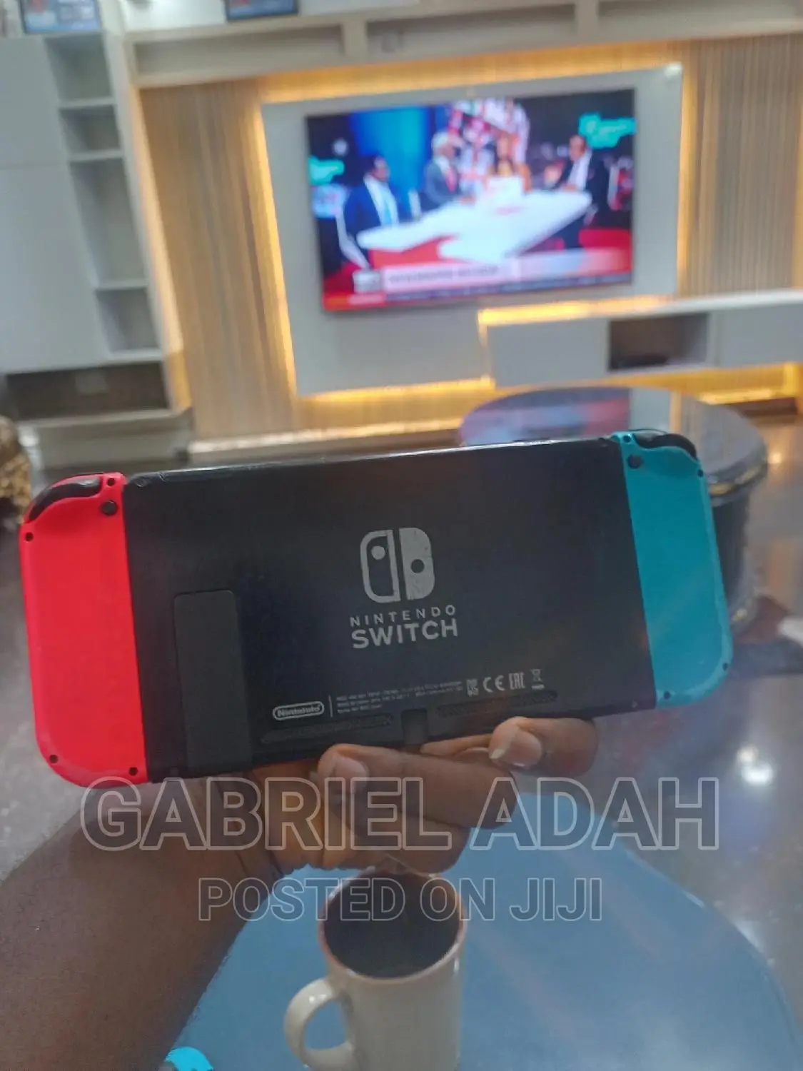 Hacked Nintendo Switch Console