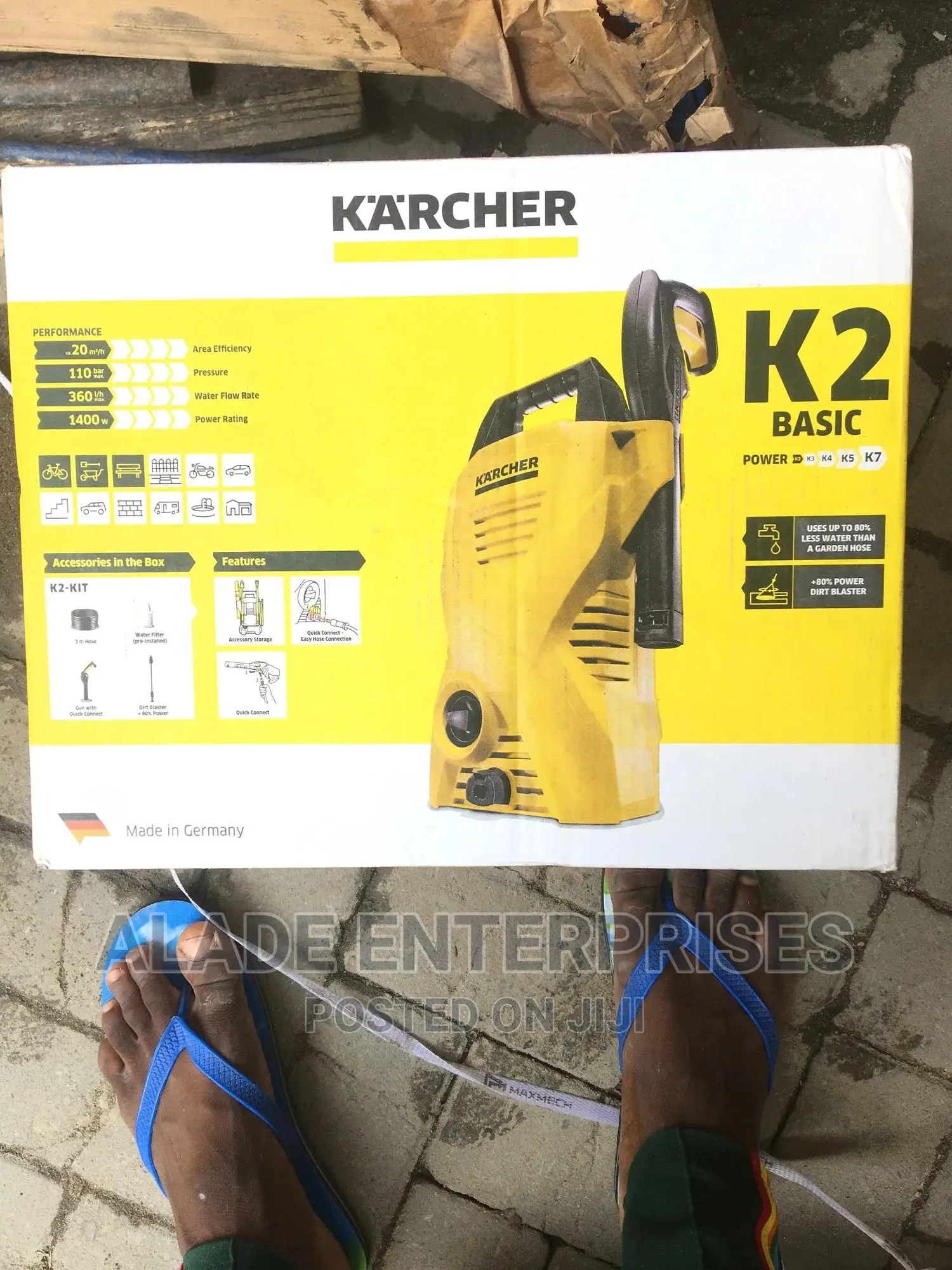 Karcher High Pressure Washer K2 Basic