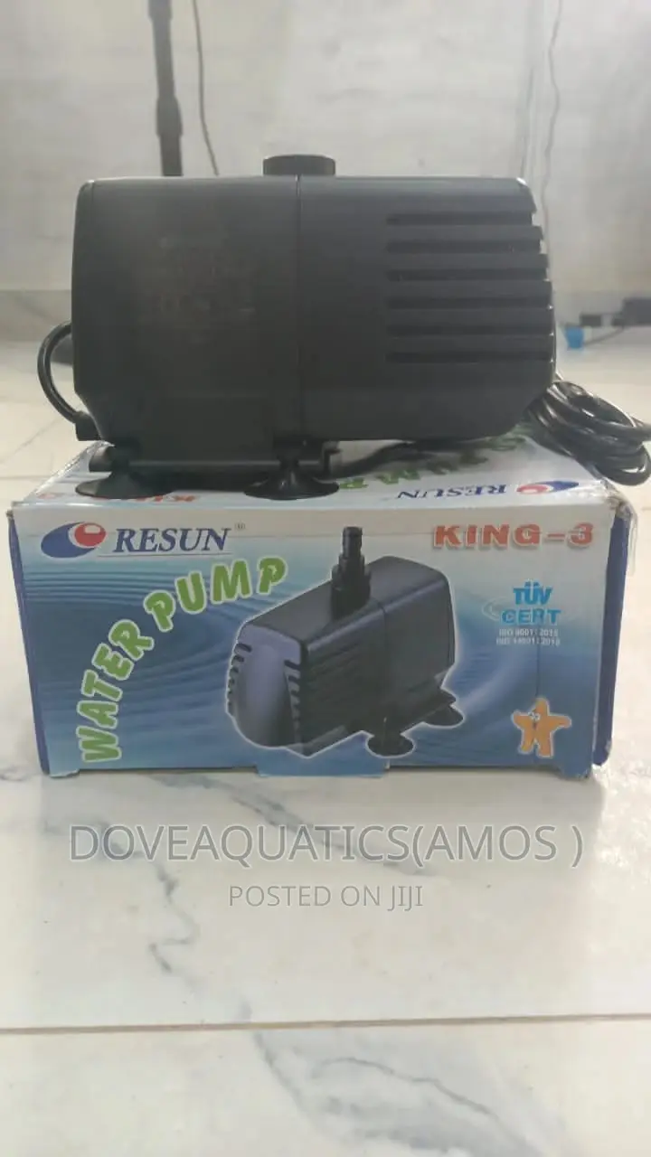 King 3 Recirculating/Fountain Pump