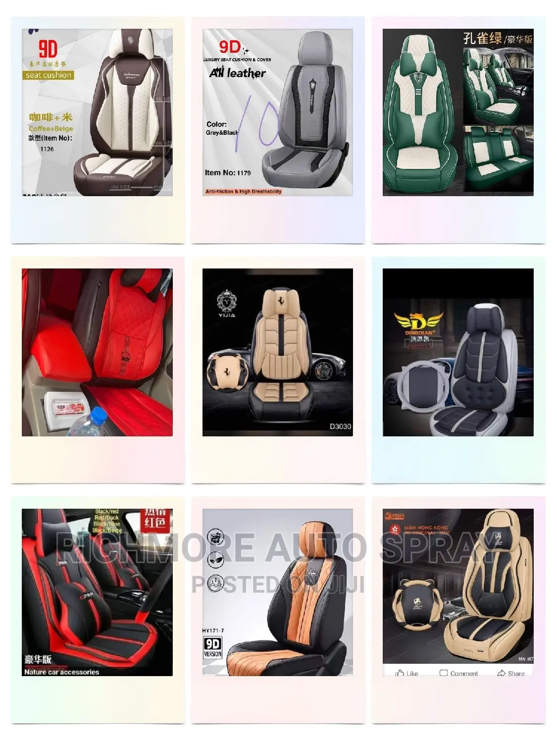 Quality Seat Cover For All Models