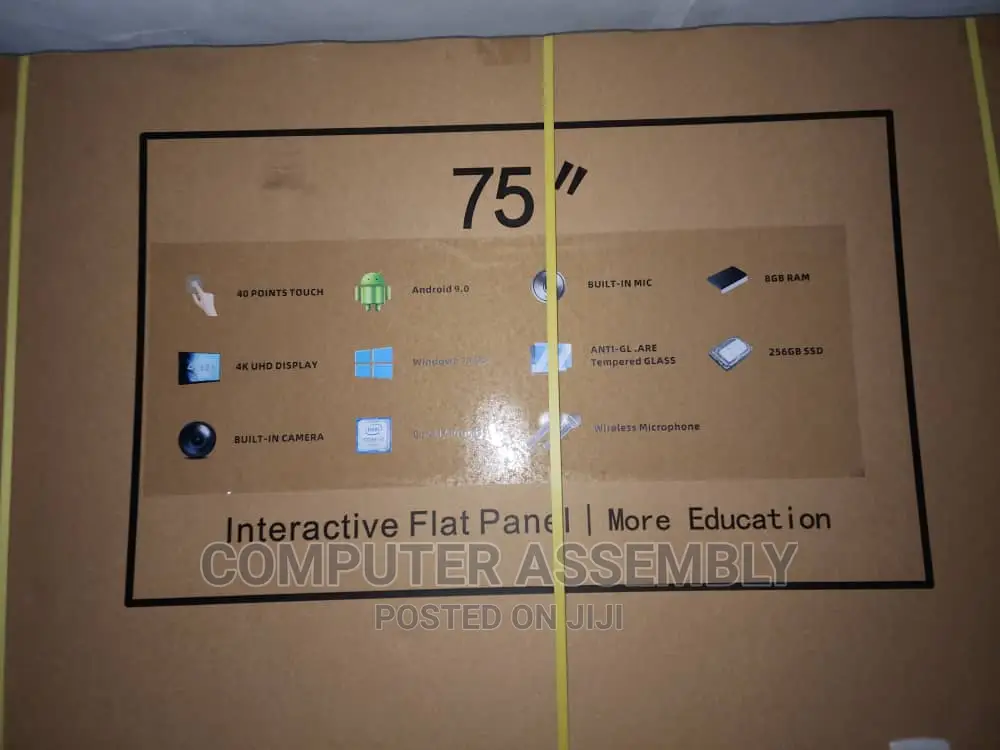 Riotouch 75" Uhd Interactive Flat Panel. Core I7 Processo