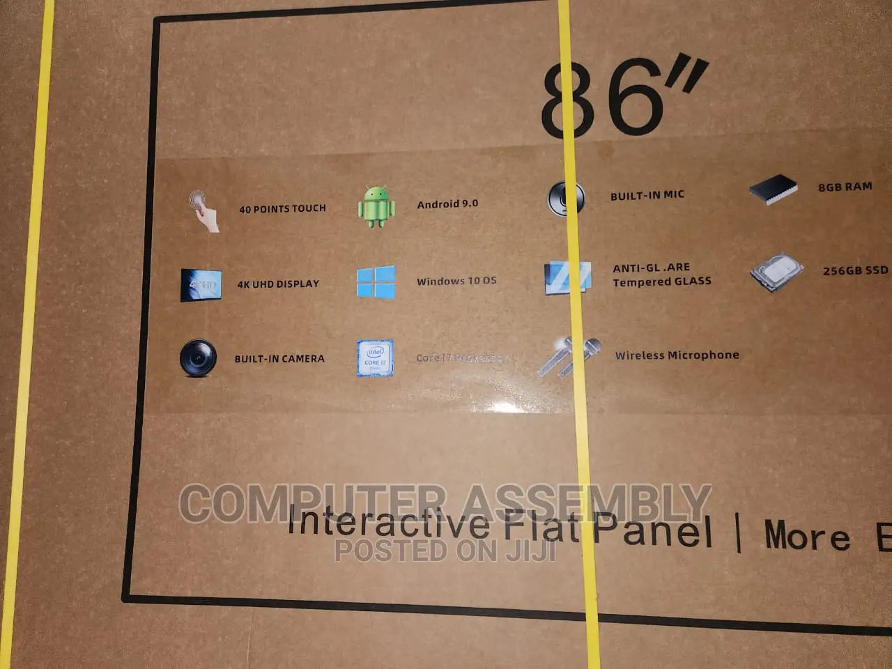 Riotouch 86 " Uhd Interactive Flat Panel. Core I7 Processo