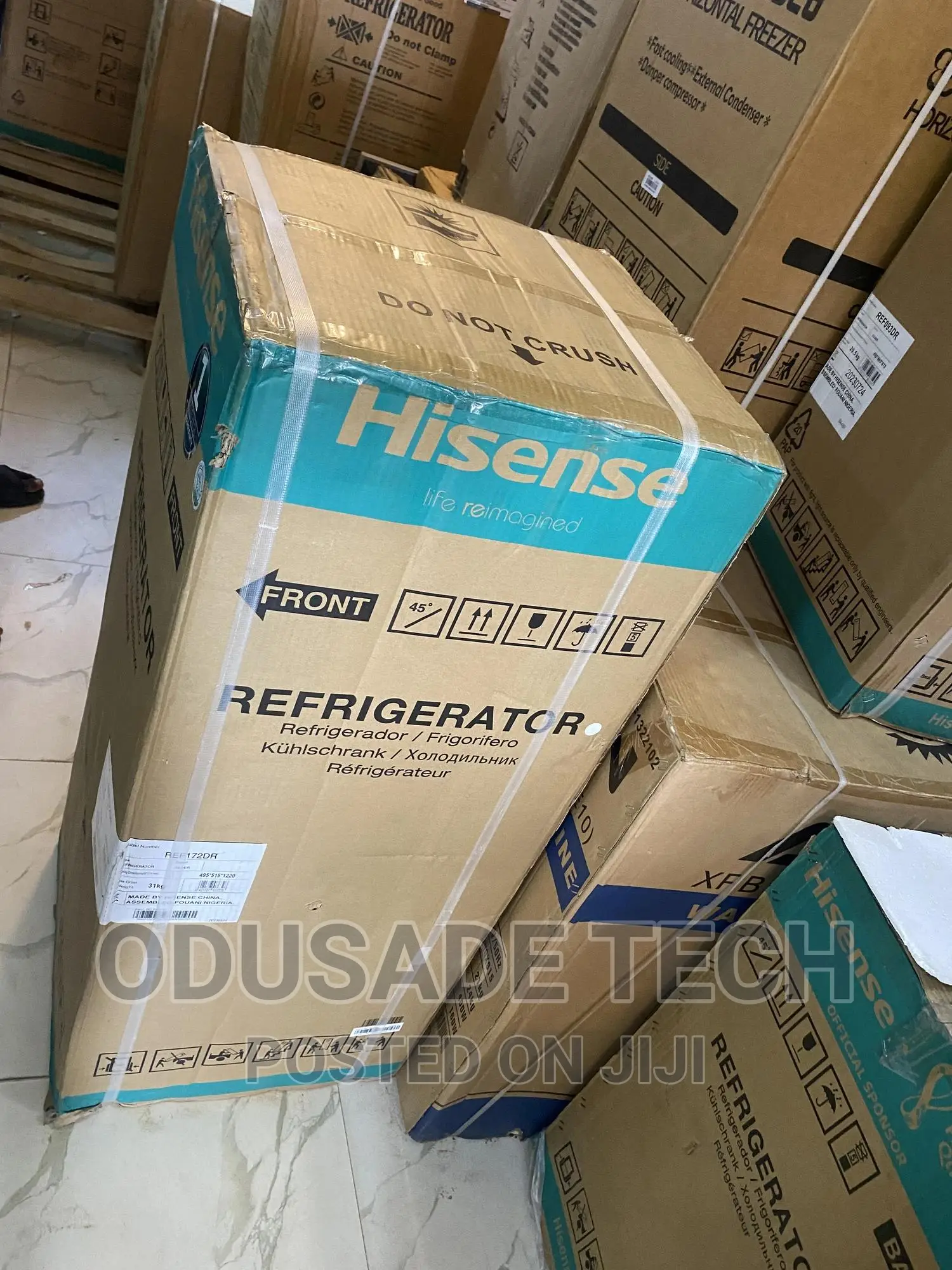 Ref 172dr Top Freezer Refrigerator 124L