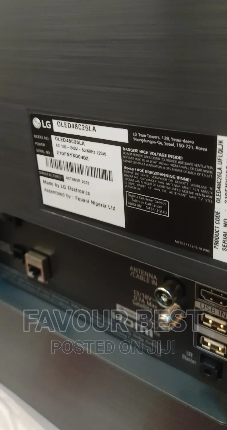 LG C1 Series 48"Inch Class (Oled Evo) Bluetooth 2years