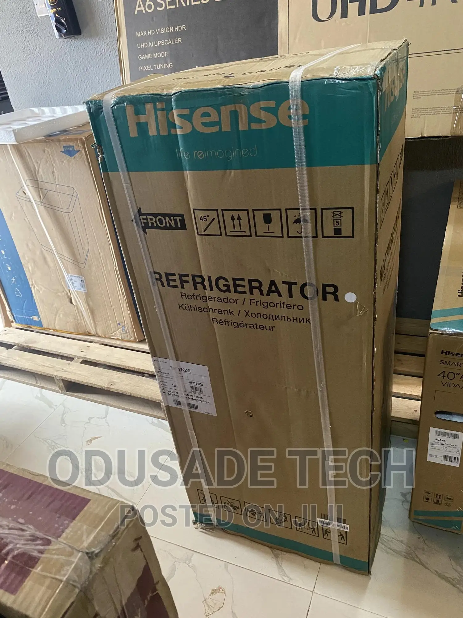 Original Hisense Ref 172dr Top Freezer Refrigerator