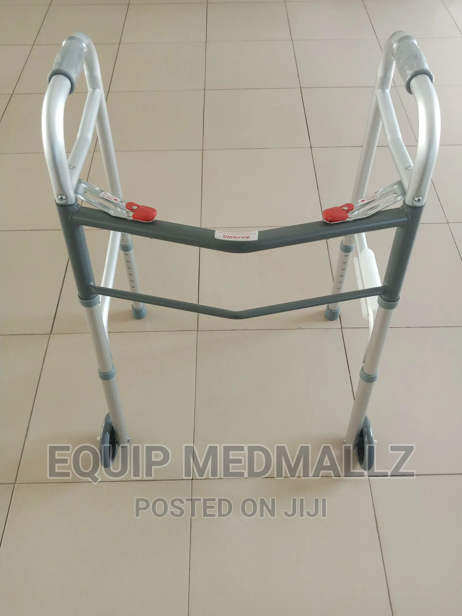 Foldable Walking Frame With Wheels