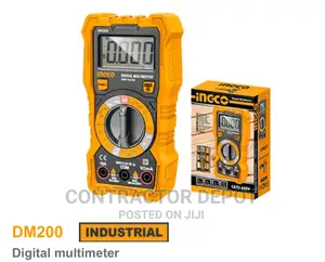 Ingco Digital Multimeter, 2000 Counts | LCD With Backlight