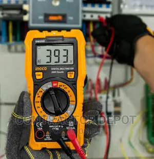 Ingco Digital Multimeter, 2000 Counts | LCD With Backlight