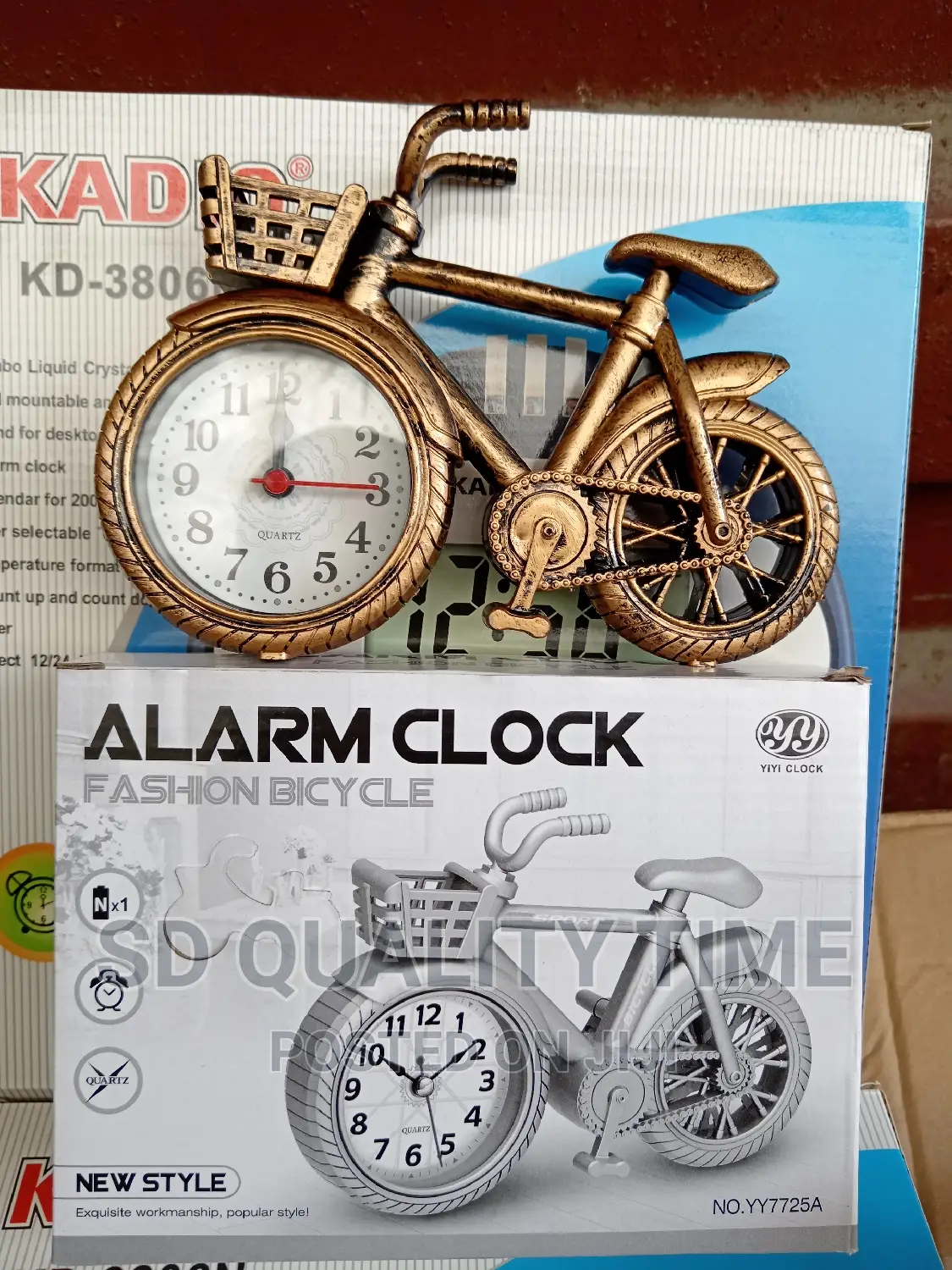 Bicycle Clock