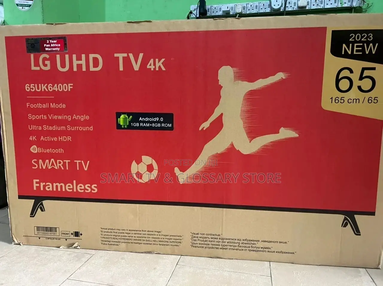 Android 65 LG Smart Tv With Bluetooth Frameless Webos