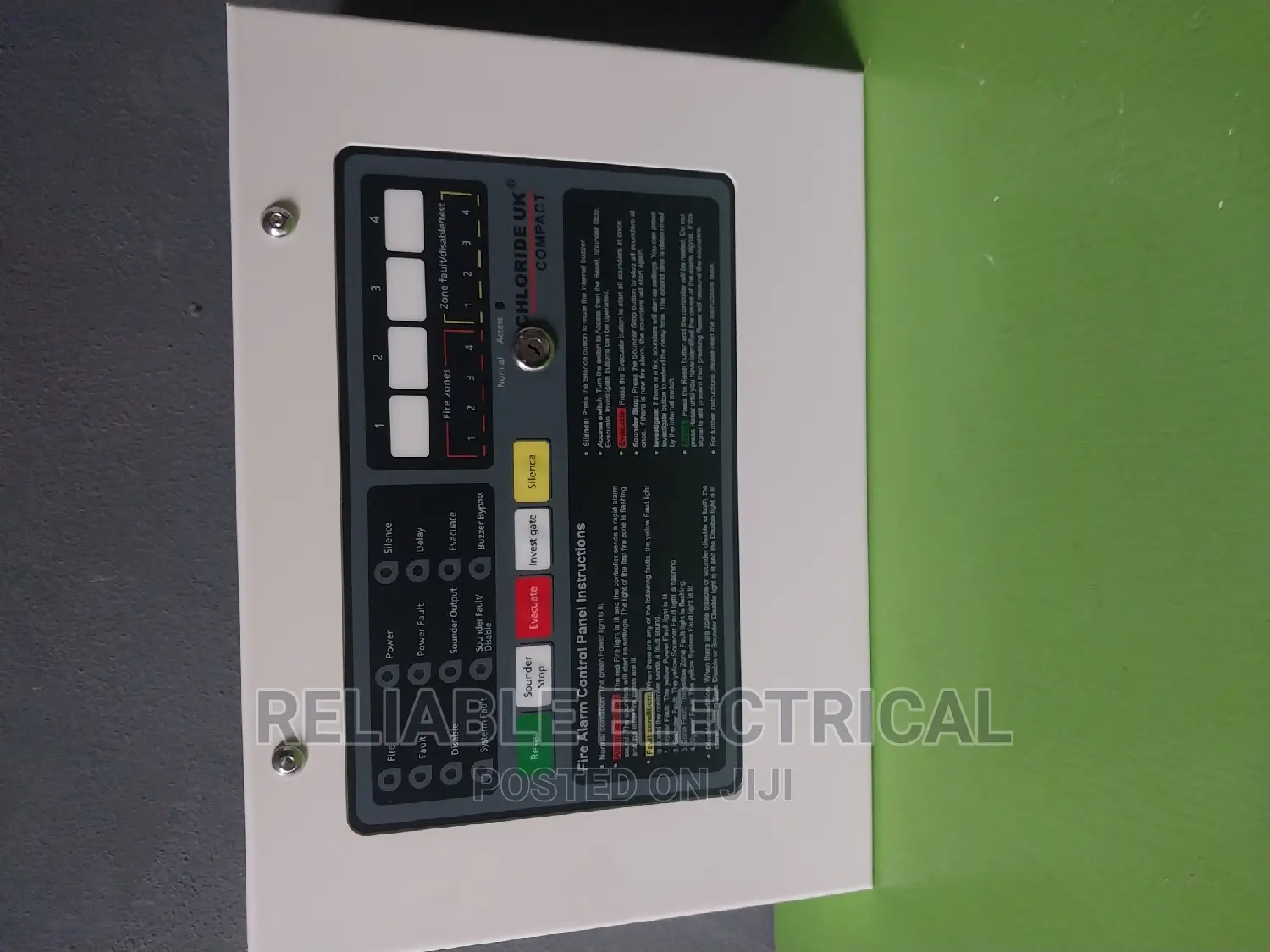 Zone Panel (2 Zone) Chloride Uk
