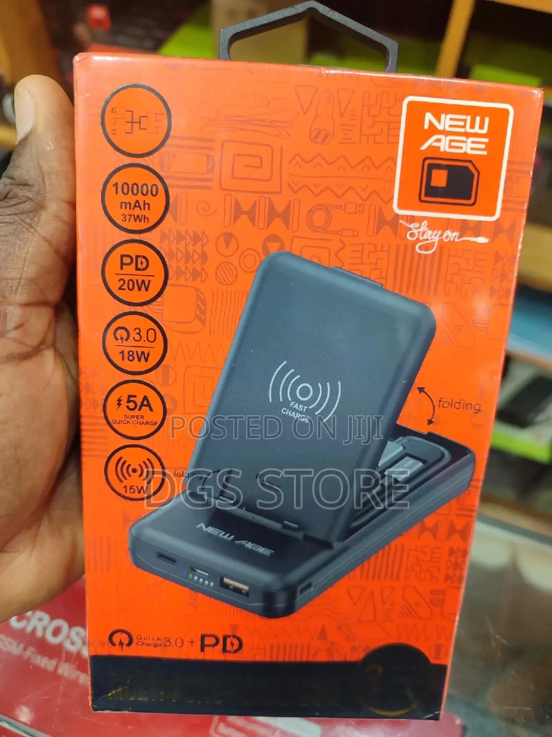New Age Multi-Purpose Wireless Charging Power Bank