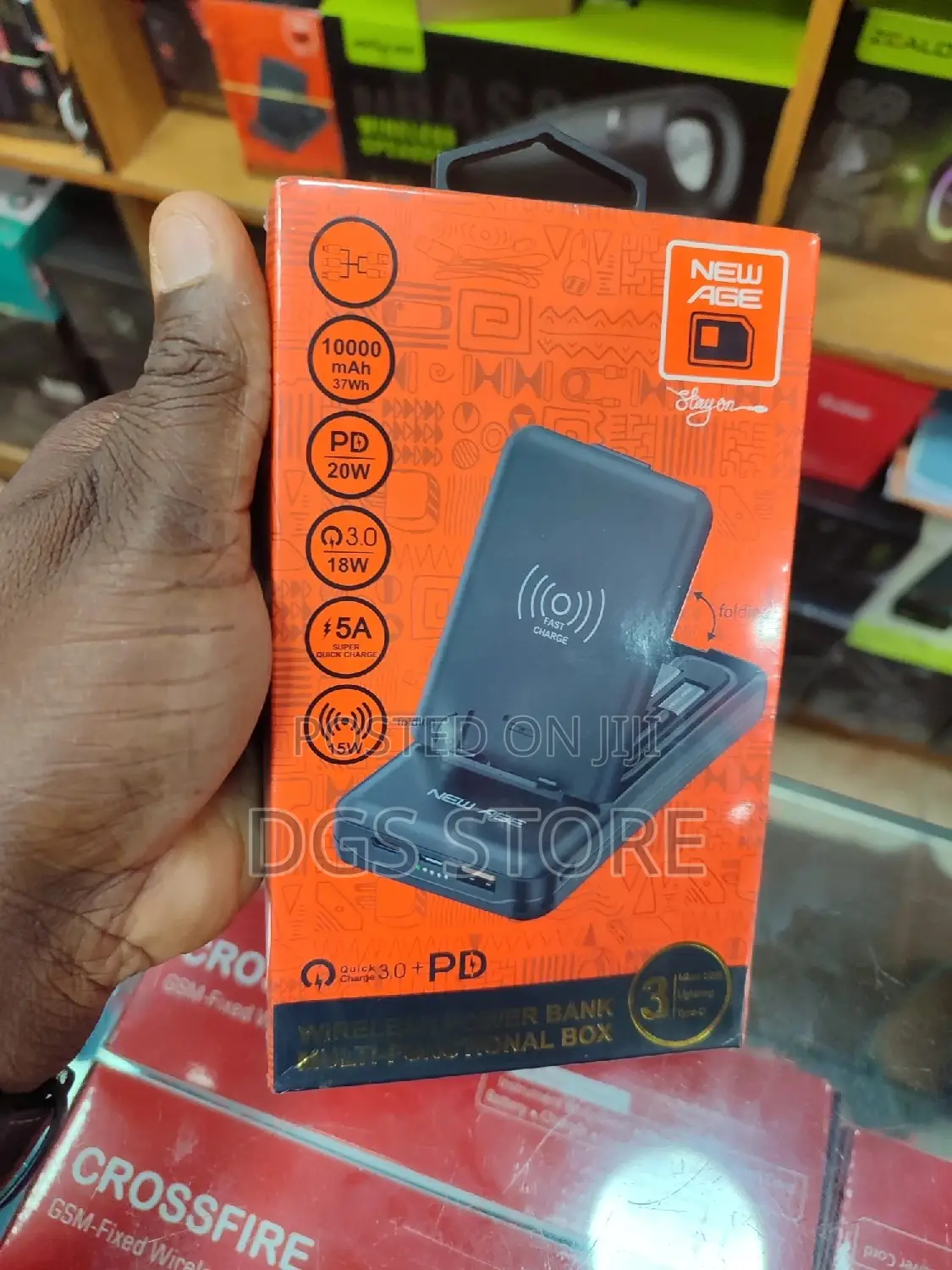 New Age Multi-Purpose Wireless Charging Power Bank