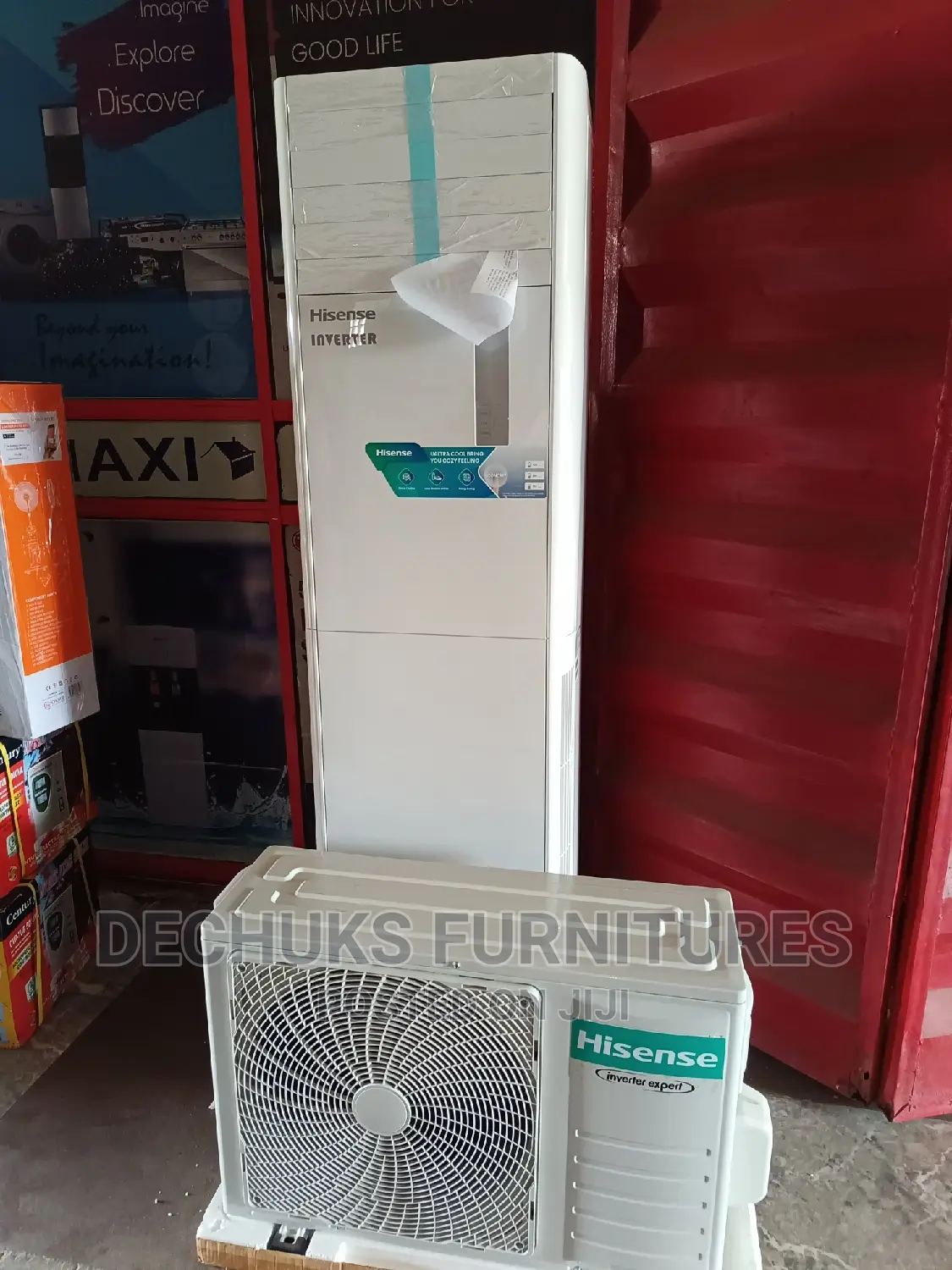 New Hisense Inverter Standing Air Conditioner (2hp Copper) in Ikeja ...