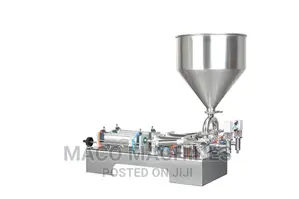 Double Nozzles Filling Machine Paste
