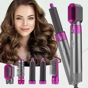 Hair Curling Comb Drier