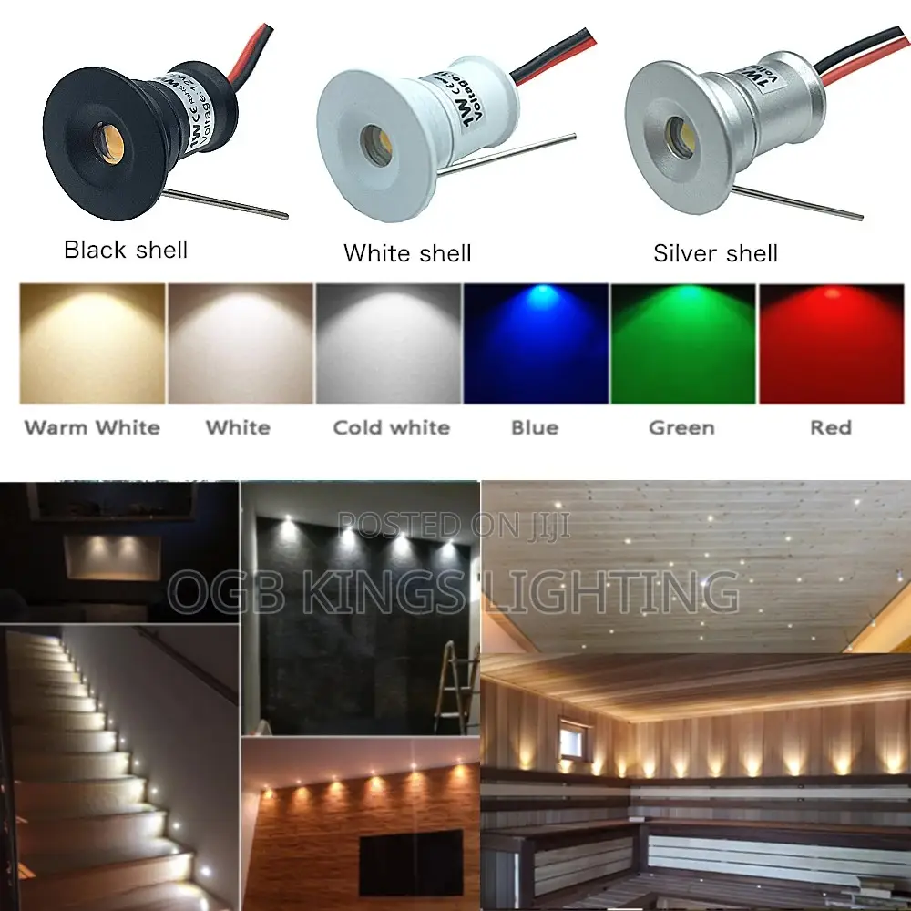 INDOOR 1W LED Sport Light With Transformer 100-265v Mini