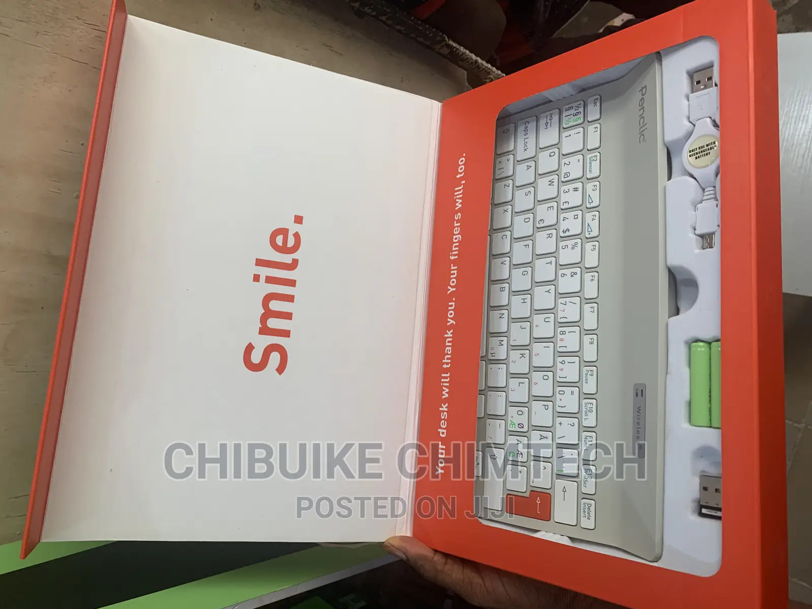 Penclic Mini Rechargeable Wireless Keyboard