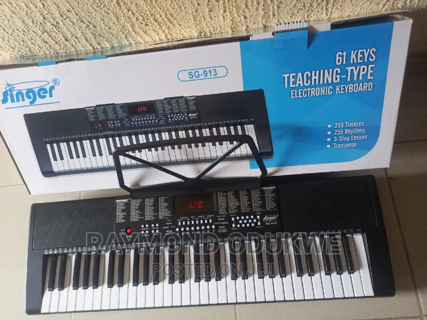 Beginners Learning Teaching Type Keyboard Piano