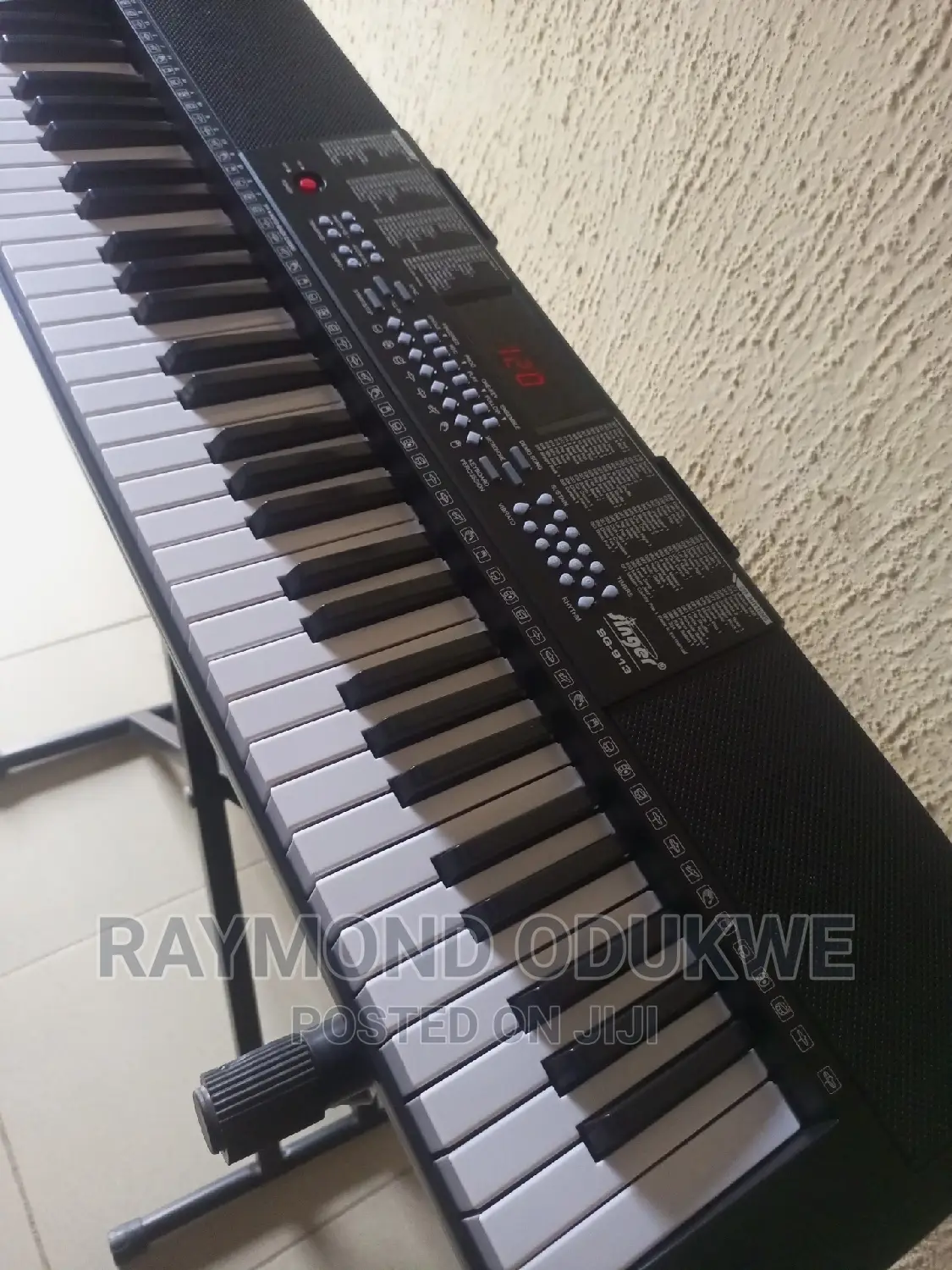 Average Learner's Keyboard Piano With Stand
