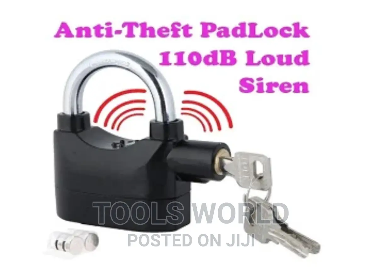Security’S Alarm Lock Padlock
