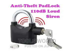 Security’S Alarm Lock Padlock