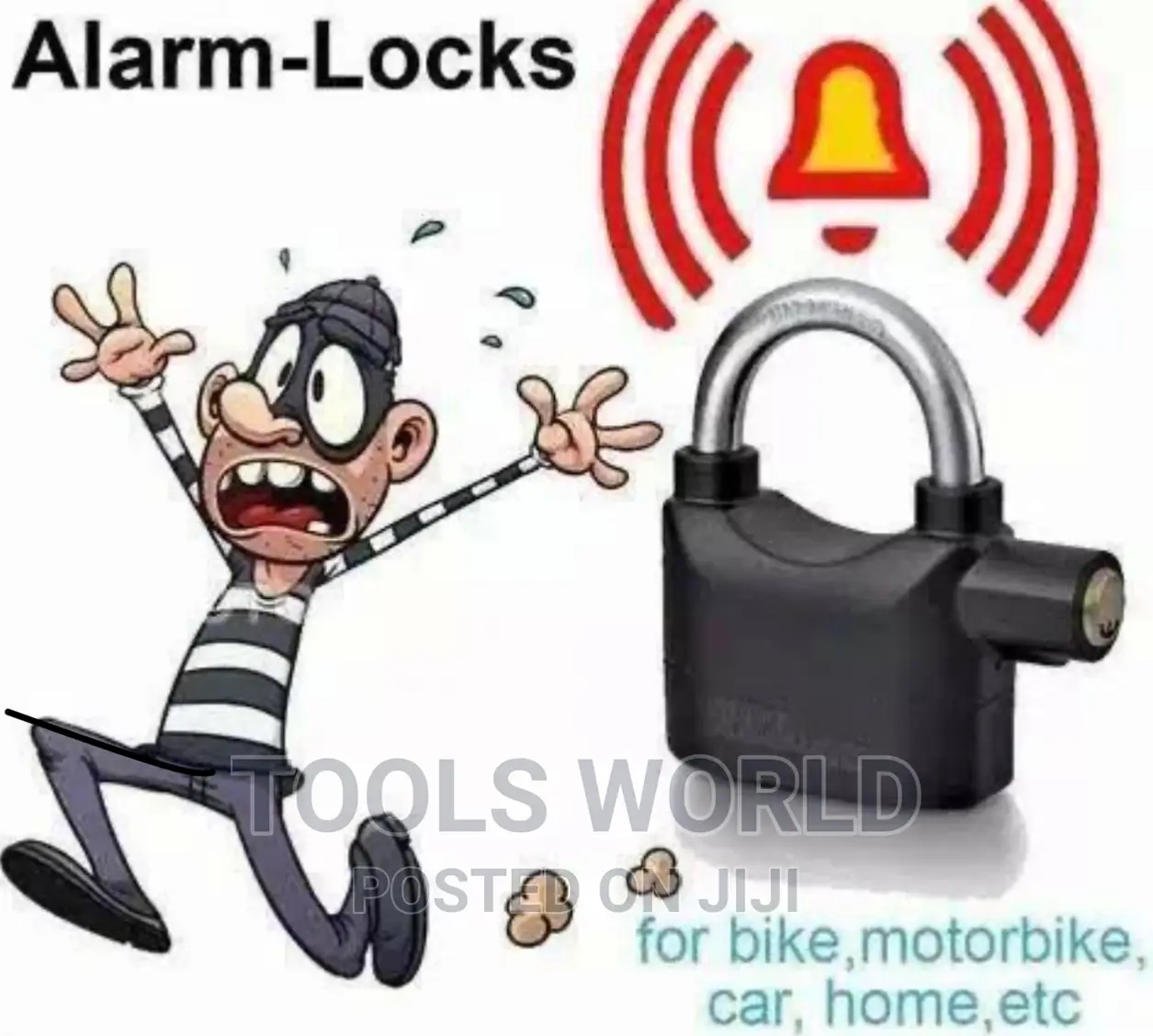 Security’S Alarm Lock Padlock