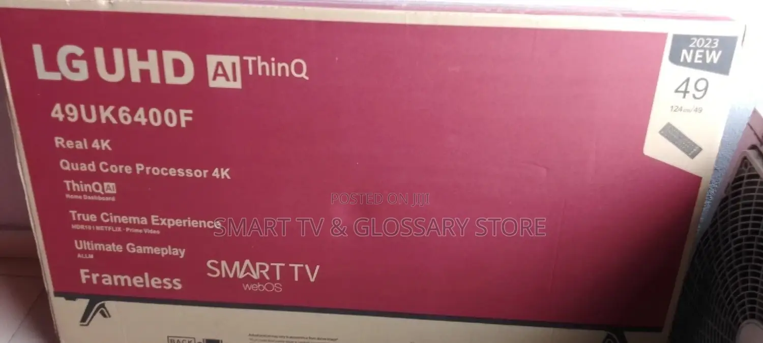 Artificial Intelligence LG 49 Frameless Smart Bluetooth TV