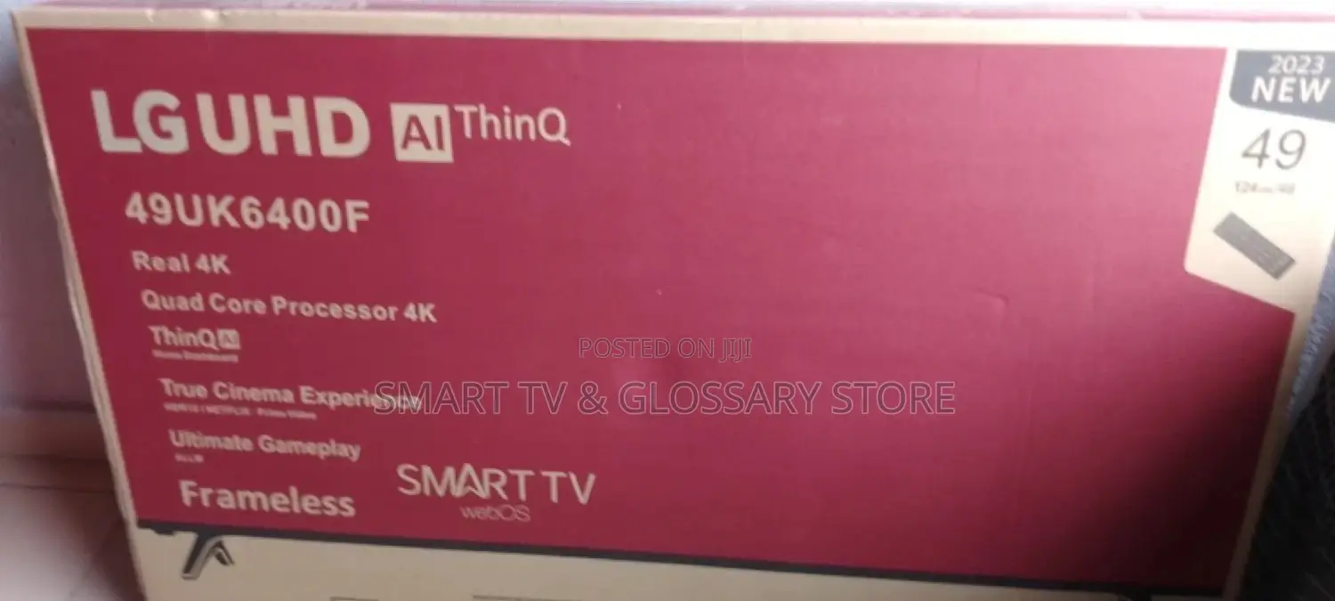 Artificial Intelligence LG 49 Frameless Smart Bluetooth TV