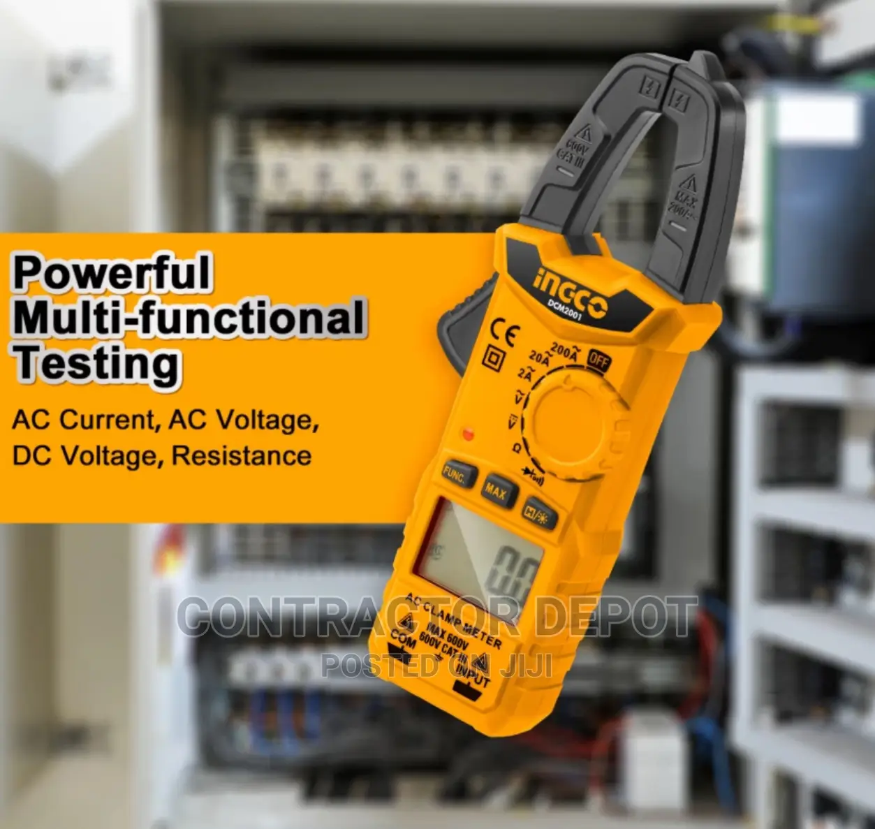 Ingco - Ac Clamp Meter Dcm2001