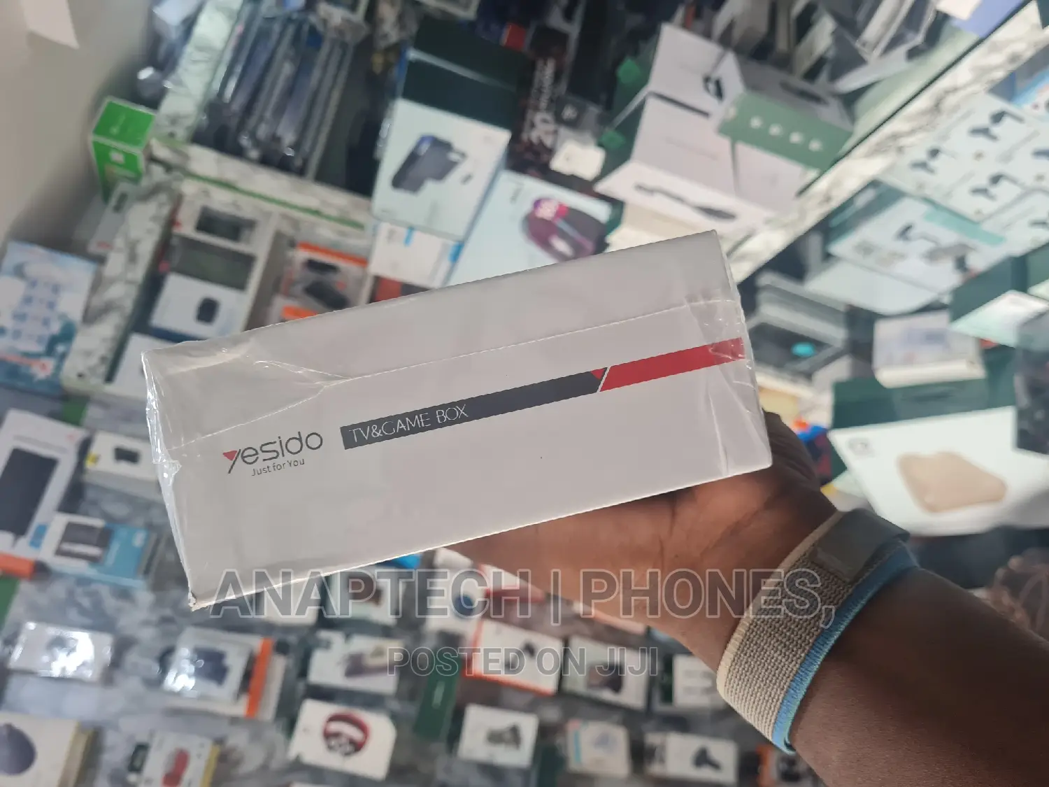 Yesido TV Game Box Decoding Android 12.0 Operation Dual