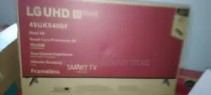 Smart Android AI LG 49 Tv Frameless Internet Enable