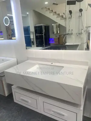 Bathroom Mirror And Sink