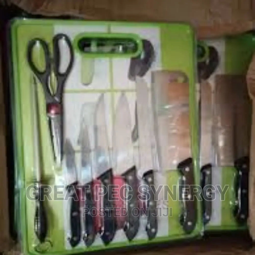 Chopping Board With Knife Sets (Big)