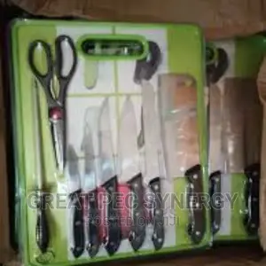 Chopping Board With Knife Sets (Big)