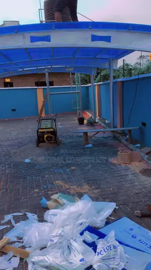 Car Port With Danpalon Coverings