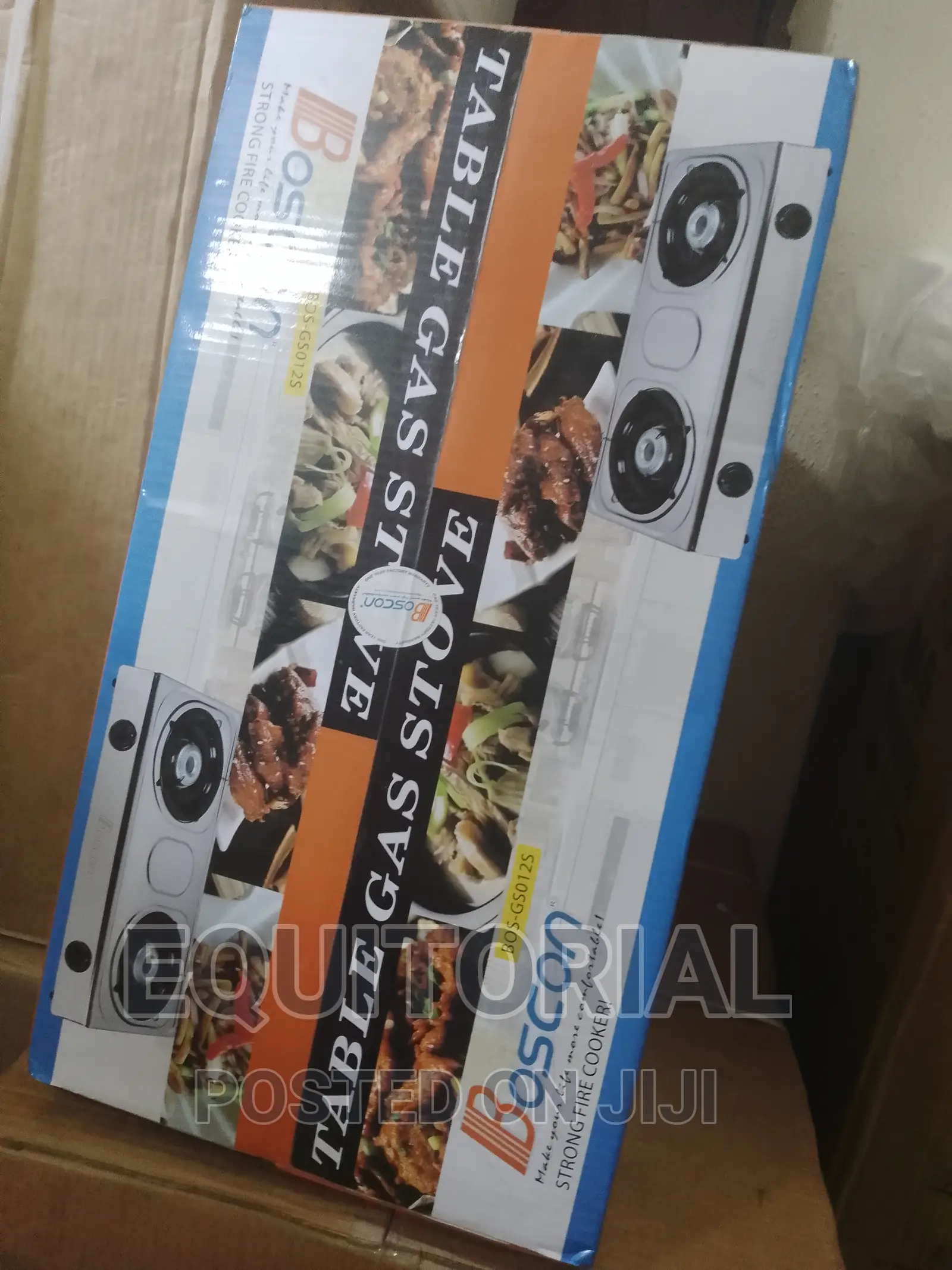 BOSCON Table Top Gas Cooker