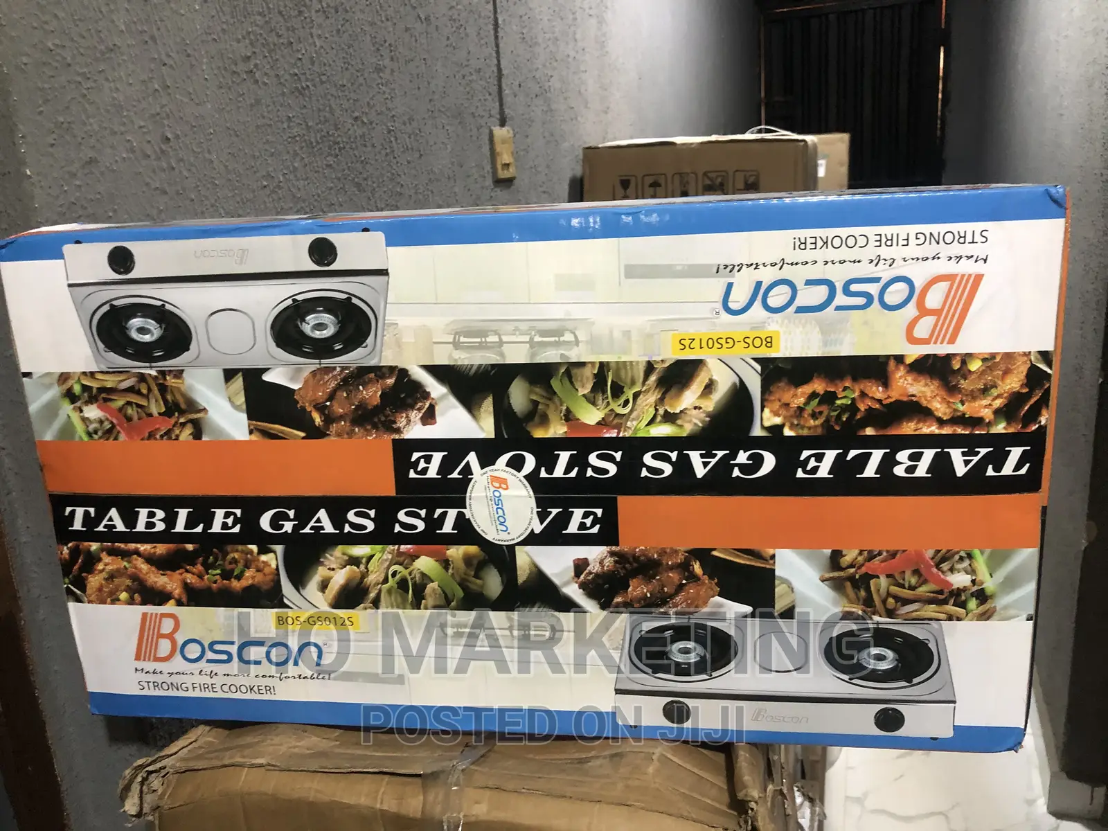 Boscon Auto Ignition Gas Cooker Table Top