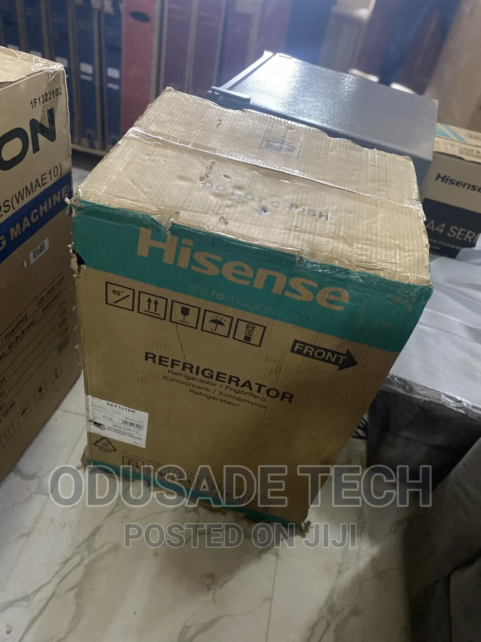 New Hisense 121DR 121L Single Door Refrigerator